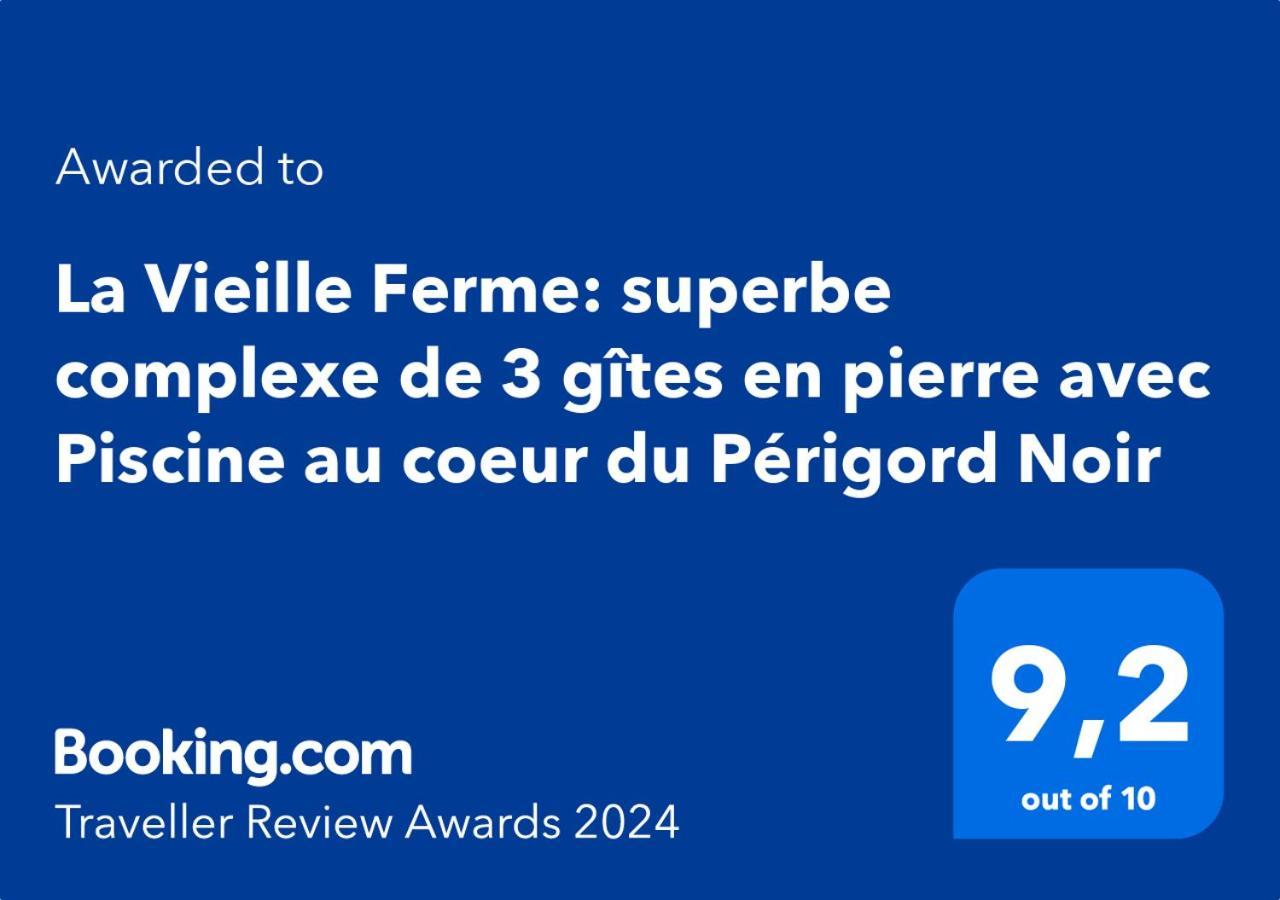 La Vieille Ferme: Superbe Complexe De 3 Gites En Pierre Avec Piscine Au Coeur Du Perigord Noir Saint-Genies Exterior foto